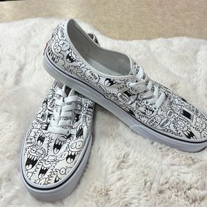 Men’s Vans Truth Kevin Lyons Hawaii Cartoon Size 11 EUC